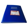 Janrax A4 Blue Flexible Cover 100 Pocket Display Book -