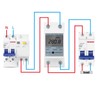 Single-Phase Electricity Meter - Digital 1-Phase 2-Pin Electronic KWh Meter