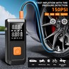 Portable Car Battery Jump Starter with Air Compressor, 4000A 12V