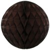 3-pack 5 Inch Honeycomb Tissue Paper Balls (Brown)