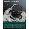 SCITOO Alternator Fit for Toyota for Previa/Estima 2.4L 2000-2006- 12V