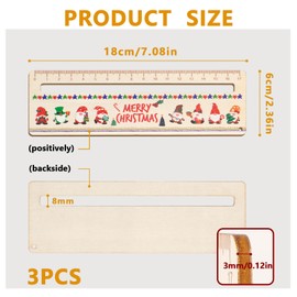 3 Pieces Reading Aid Children, Jisrcha Reading Ruler, Reading Ruler Children with Reading Window Aid for Children Dyslexia, Reading Aid Children 1 Grade School Enrolment Gift, Christmas Gifts