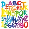 Ambiente 20 Napkins Colourful Letters and Numbers | School |