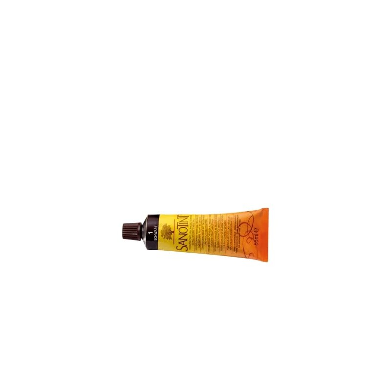 Sanotint - 4% PPD, no ammonia, Black hair dye 01