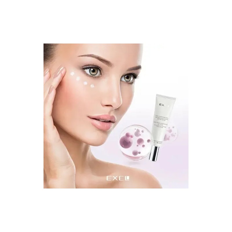 Gel Contorno de Ojos Exel Basics con Aloe Vera y