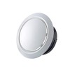 TOTMOX Ventilation Grille Exhaust Grille Round 125 mm ABS Plastic