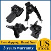 yksei-autoparts® 4 × AUTO Motor & Trans Mount Set For