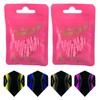 THOR-DARTS L-Style Dart Tips in Double Pack Flights (2 x