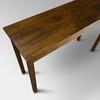 Casual Home Kennedy Console Table Drawer, Concealment Furniture, Warm Brown