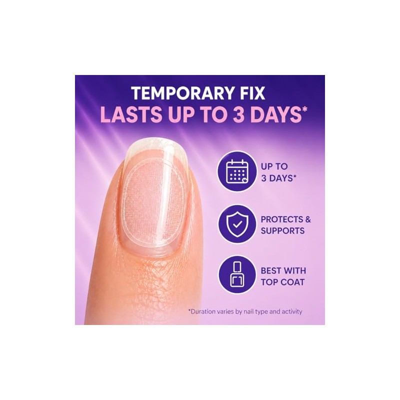 1 x 32 Nail Save Patches ~ Temporary protection for