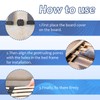Scettar 48 Pcs Plastic Bed Slat Caps, Bed Slat Ender