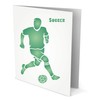 Soccer Stencil, 4.5 x 6.5 inch - Athlete UK Football