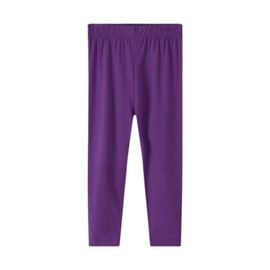 Girls Pants, Baby Toddler Girls Kids Candy Clour Leggings Family Clothes Autumn Winter Bottoms Yoga Sports Trousers Purple