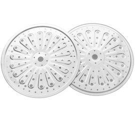 HONSHEN 2Pack 11-Inch Pressure Cooker Canner Rack/Canning Rack Food Grade 304 Stainless Steel Compatible with Presto,Steamer Rack Stand for Steaming, All-American and More