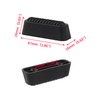 RDEXP 4pcs Black Feet Pads for Suitcase Luggage Holder Side