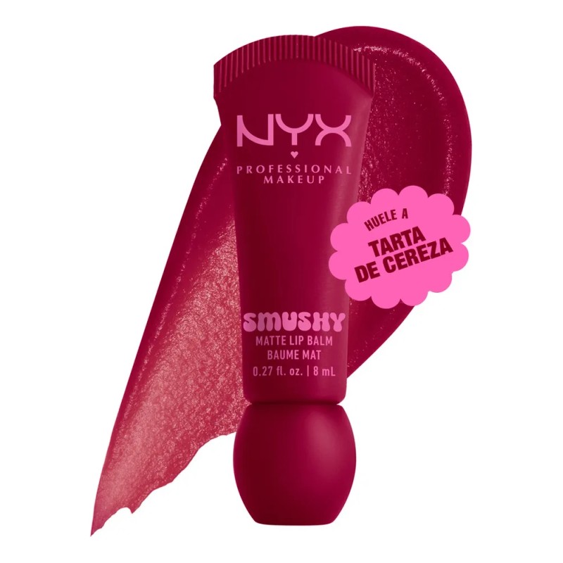 Bálsamo Labial Smushy Matte De Nyx Professional Makeup Squeeze N