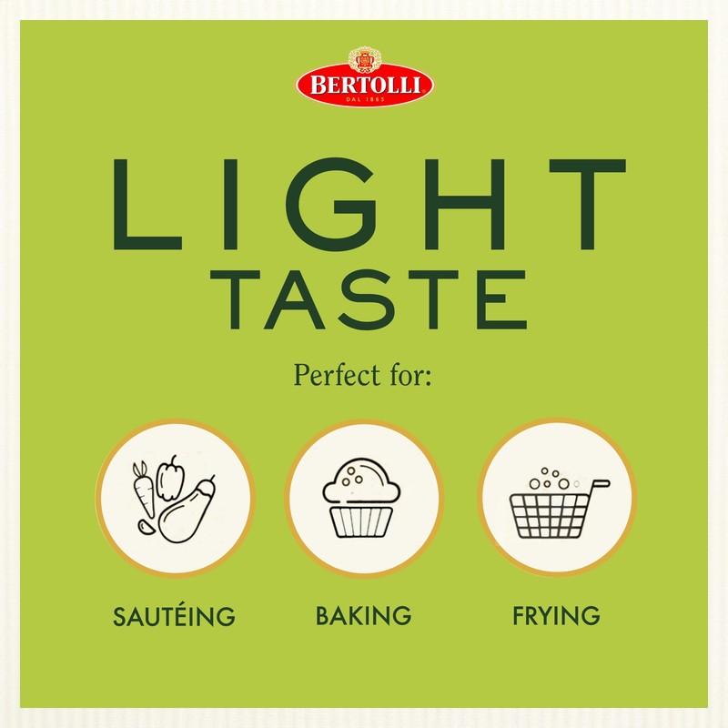 Bertolli Olive Oil, Extra Light Taste, 101.4 fl oz