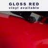 Advanced Trims VINYL Gloss Red Letters TRD Skid Plate compatible