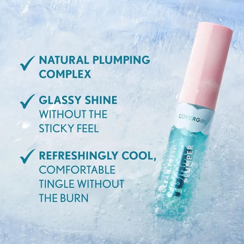 Covergirl Brillo De Labios Clean Fresh Yummy Plumper, 800 Mi