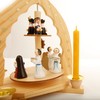 Eika 10 Percent Beeswax Tree Candles, 10.5 cm (Box of