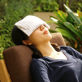 Clippan Wheat and Cold Eye Pillow, Lavender, Stripes, Gray, Scandinavian