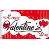 Happy Valentines Day Flag 5ft x 3ft