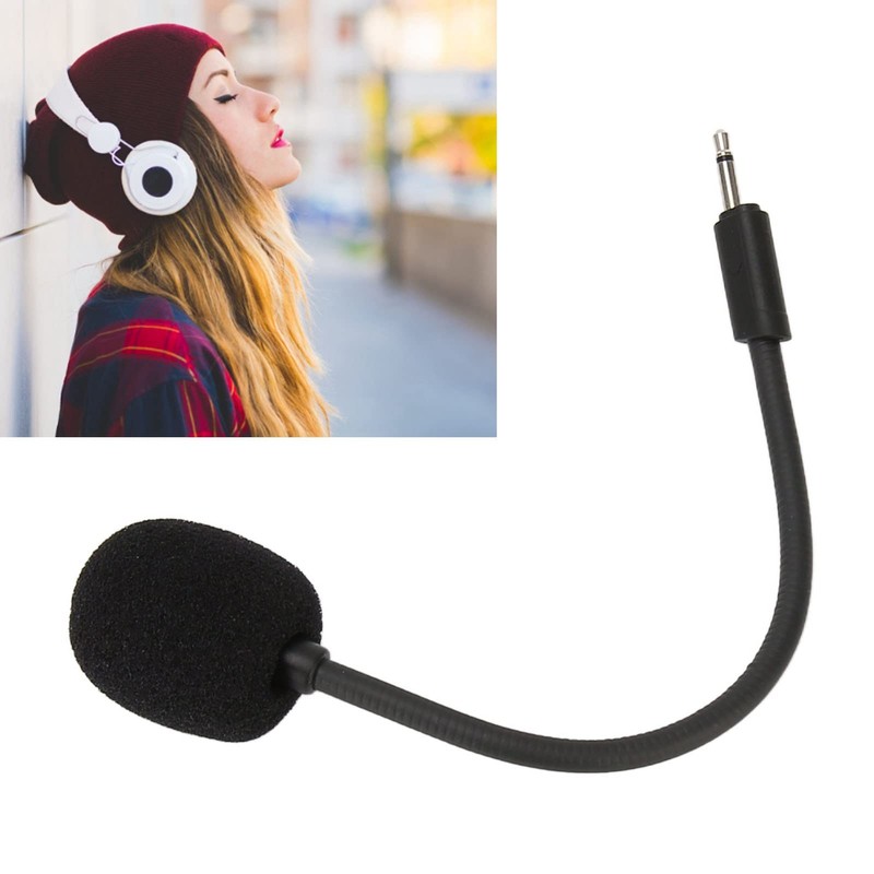 Gaming Boom Microphone Replacement for 100, Noise Reduction, Plug and