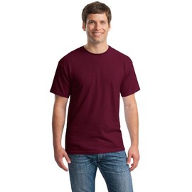 Gildan Heavy Cotton T-Shirt, Maroon, XXX-Large