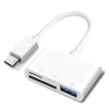 Apple - Lector de tarjetas USB C a SD para