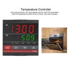 100‑240VAC Temperature Controller PID Heating and Cooling Relay Universal Equipment