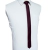 JEMYGINS Men's Narrow Tie Plain in Various Colours 4 cm