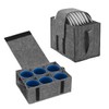 Pack of 2 Plate Holders Motorhome, Felt Organiser Motorhome, Cup