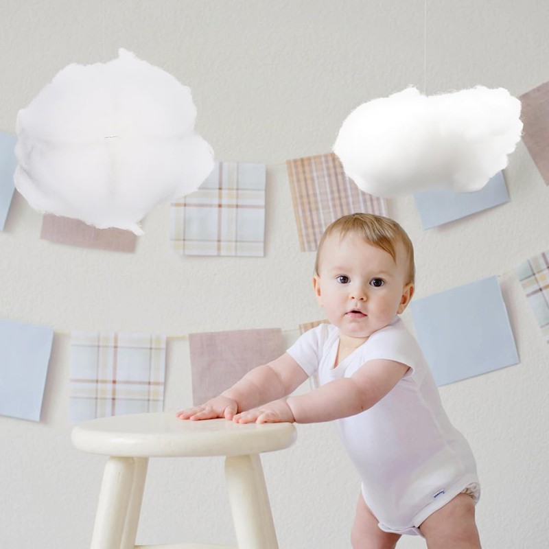 Abaodam Pack of 4 Cloud Blanket Lint Bedroom Cloud Children's