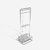 Stackers Pebble Grey & Chrome Jewellery Stand