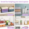 Hotbird Acrylic Shelf Dividers for Closets - 4 Pack Clear