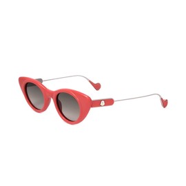 Moncler ML0102 66B SHINY RED 45/22/145 WOMAN Sunglasses