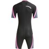 Cressi Women's Shortie Wetsuit, Black/Aguamarina, XS UK