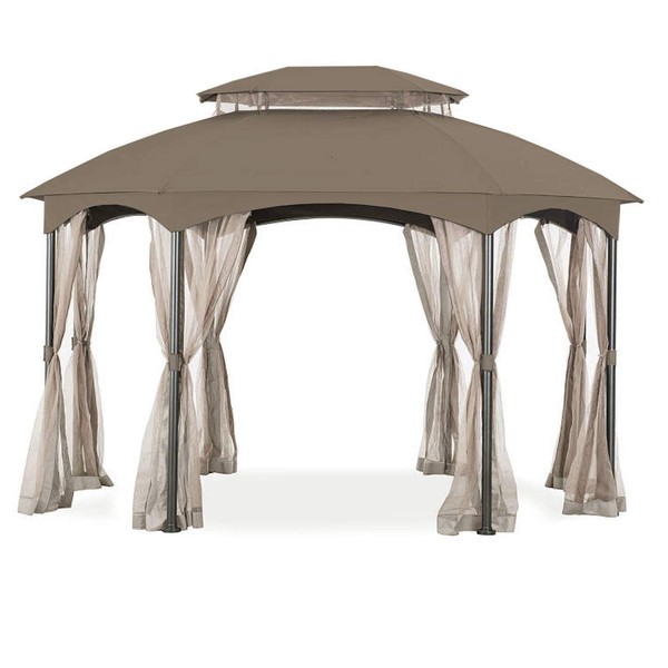 Garden Winds Replacement Canopy for The Manhattan Oval Gazebo -