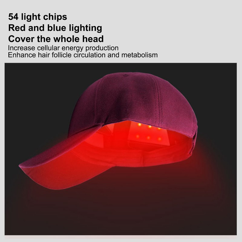 Hair Regrowth Pad Red Blue Lighting 99pcs Light Chips 15