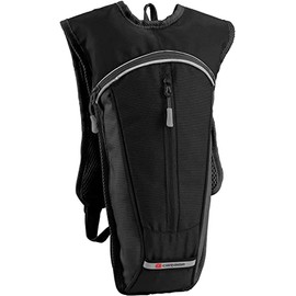 Caribee Hydra Hydration Backpack, 1.5 Liter Capacity, One Size, Black