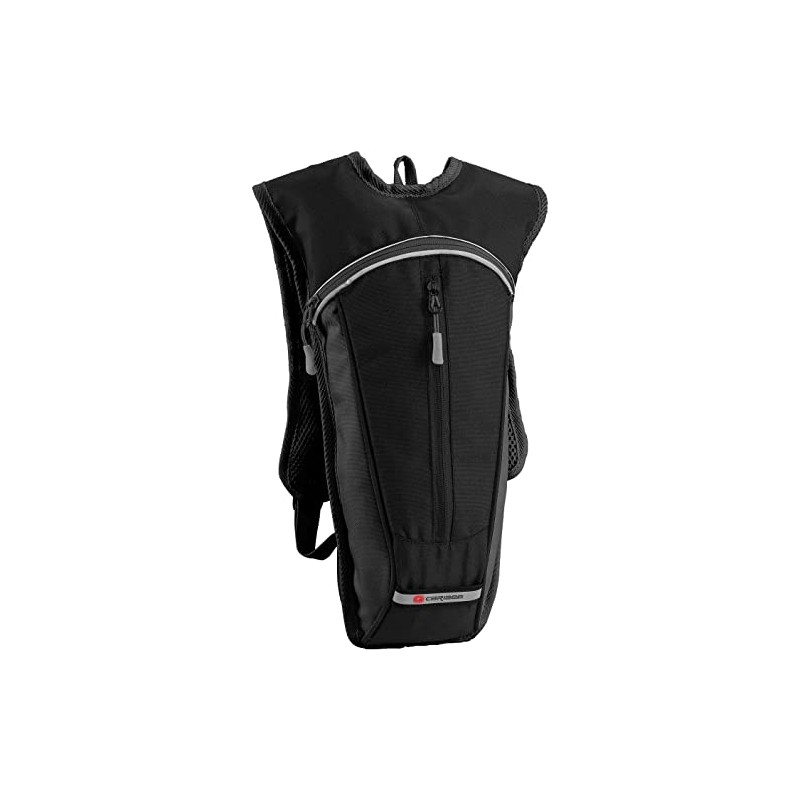 Caribee Hydra Hydration Backpack, 1.5 Liter Capacity, One Size, Black