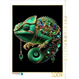 CALVENDO Puzzle Magic of The Chameleon | Size