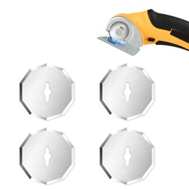 XGKHOM 4 Pack Replacement Rotary Blades for Worx WA2300 4V ZipSnip Cordless Electric Scissors, Fits RC2600K, RC2601, RC2602, WX080L, WX081, WX082L, WX081L, WX745L, Durable Tungsten Steel Construction