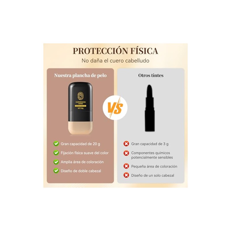 Peine de Tinte para Cabello ， Peine Tinte Pelo，Retocador de