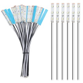 YIXISI 25 PCS 50mm Prewired Strip LED, 12V - 18V LED Strip Light, 2335 SMD LED Light, White