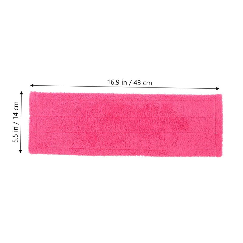 IWOWHERO Microfiber Mop Head Carpet Sweeper Covers Mop Pads Flat