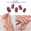 Adora Couture Semi Cured Gel Nail Strips |30pcs Glossy Colorful