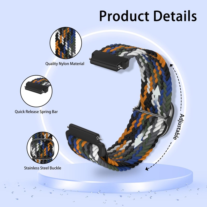 MiKoyi Strap Compatible with CMF by Nothing Watch Pro 2,