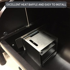 SUB024 Heat Baffle Grill Replacement Parts for Traeger Heat Diffuser Tailgater 20 BBQ055 TFB30KLF Unior Elite 20 Parts Traeger TFB30 TFB29LZA Bronson 20 TFB29PLB Heat Shield Grill Accessories 1 Pack