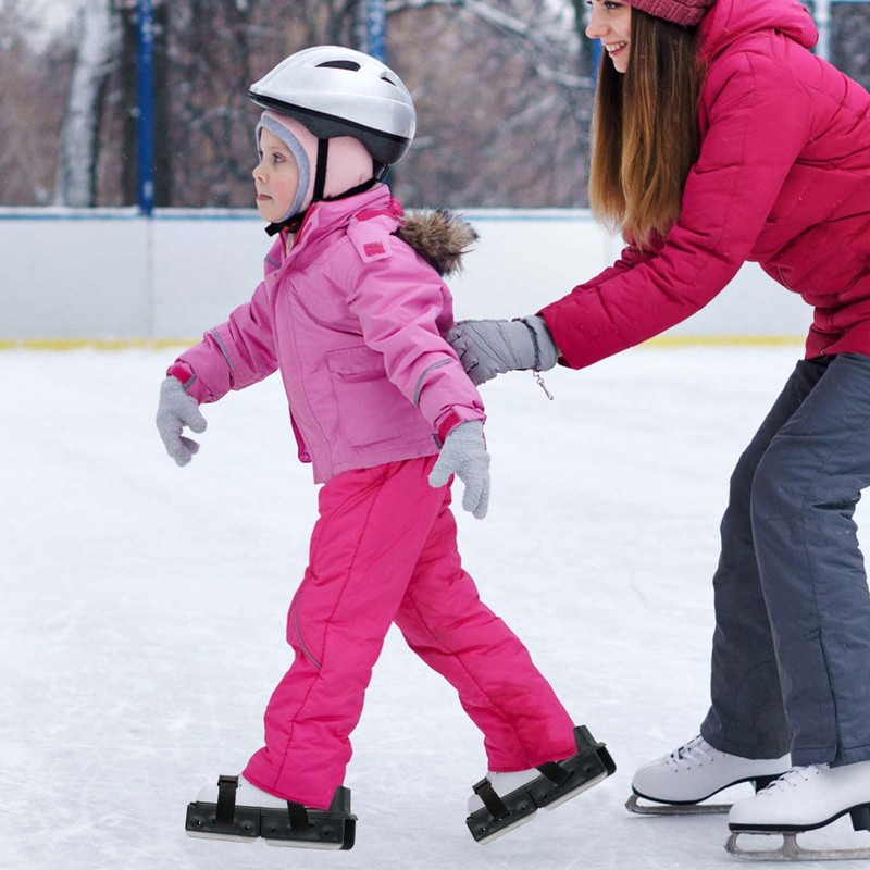 Toddler Ice Skates, Adjustable Infant Kids Ice Skates Double Runner